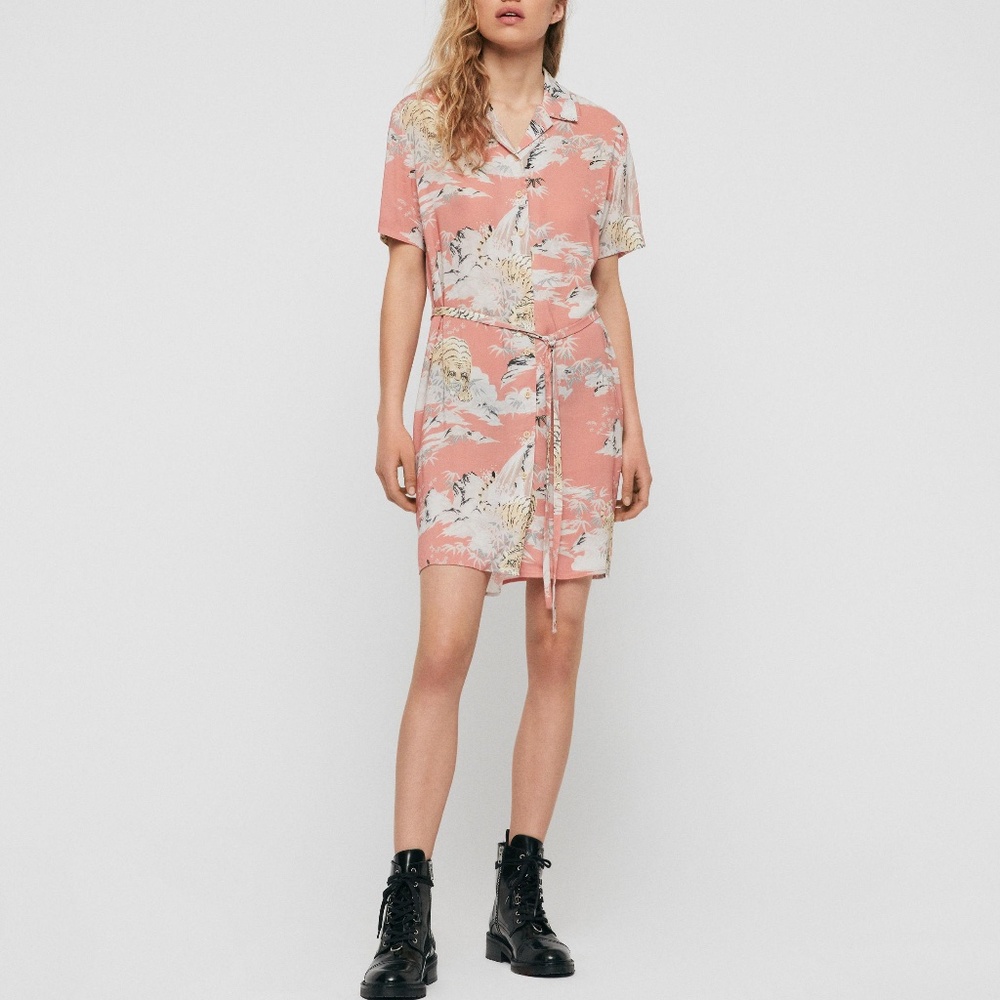 NWT - All Saints Amia Boreno Dress